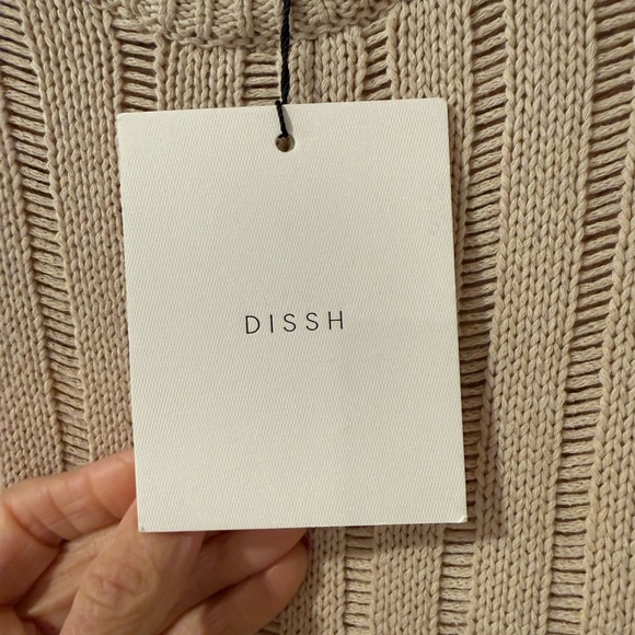 DISSH Stevie Natural long sleeve mini Knit Dress - Picture 8 of 10